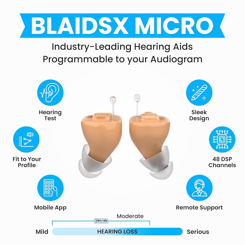 BlaidsX Micro CIC - HearMore4Less
