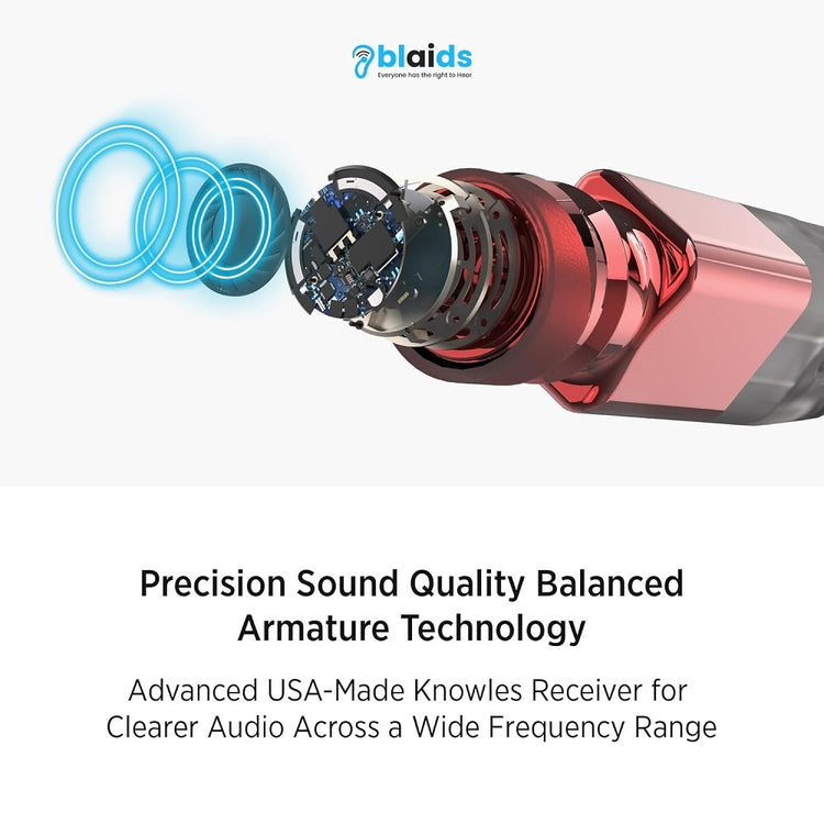 BlaidsX Neuro RIC Επαναφορτιζόμενο 128 DSP Channel - HearMore4Less